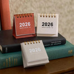 2026 Tischkalender mit praktischem Planungsdesign