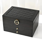 Elegante Schmuckaufbewahrungsbox mit Mehrschicht-Design