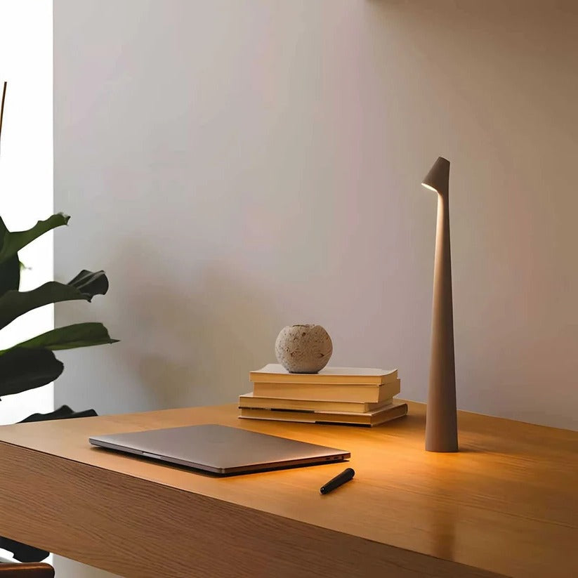 Tragbare USB-Lampe mit dimmbarem Licht und elegantem Design