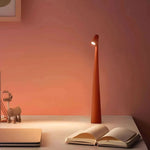 Tragbare Aluminium Tischlampe mit USB-Aufladung und Dimmfunktion