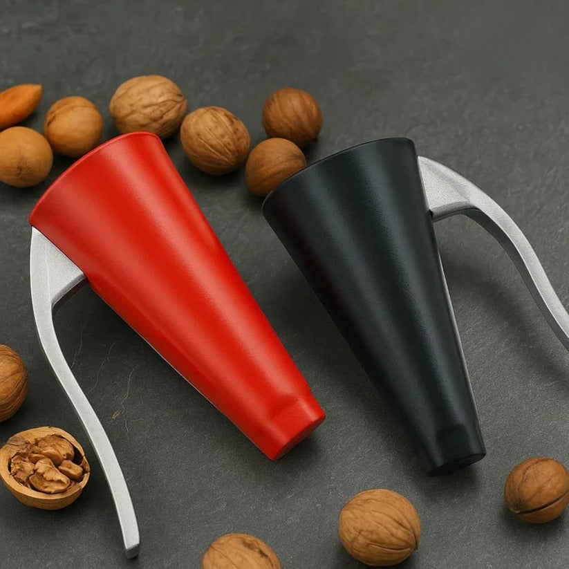 Praktischer Nussknacker aus Edelstahl mit Ergonomischem Griff