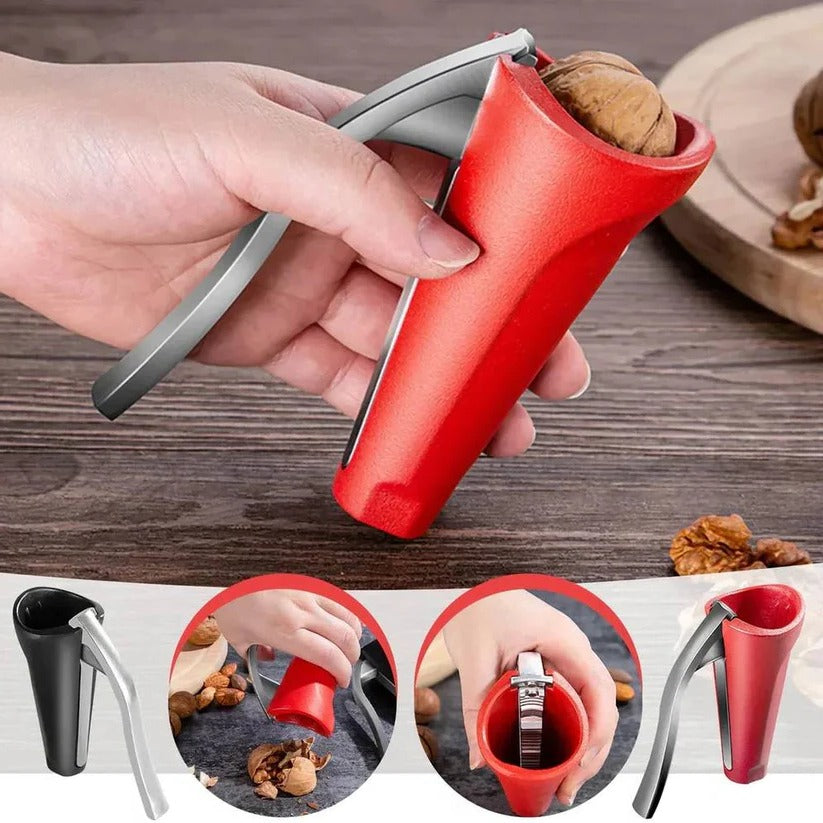 Praktischer Nussknacker aus Edelstahl mit Ergonomischem Griff