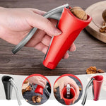 Praktischer Nussknacker aus Edelstahl mit Ergonomischem Griff