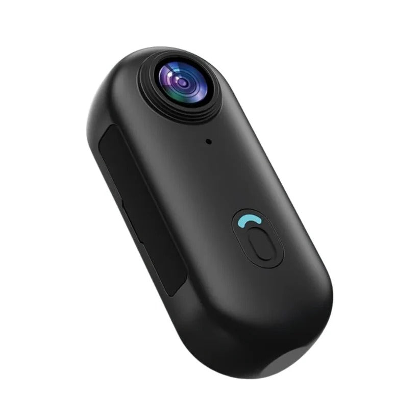 Kompakte 4K Action-Kamera mit wasserdichtem Gehäuse und 128GB Speicher