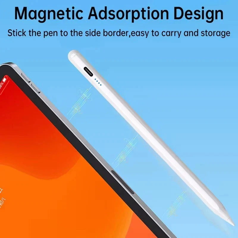 Präziser Stylus mit Magnetischem Halt für Tablets und Notizen