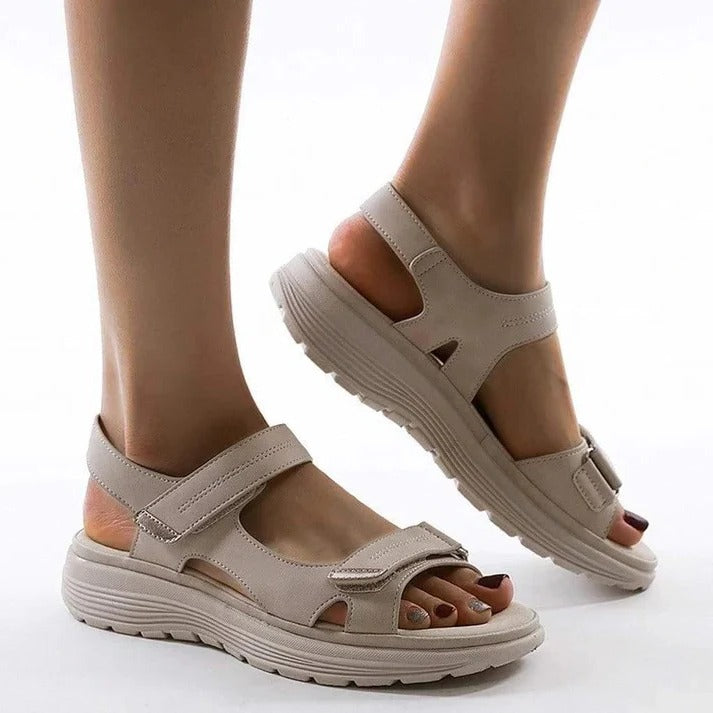 Verstellbare Sport-Sandalen für Damen mit Wedge-Dämpfung