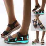 Verstellbare Sport-Sandalen für Damen mit Wedge-Dämpfung