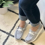 Bequeme Sneaker mit breiter Zehenbox und gepolsterter Innensohle