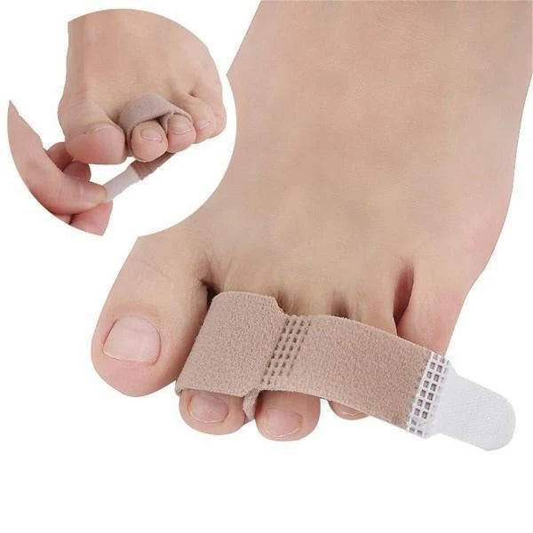 Ergonomische Zehen- und Fingerpolster mit Silikon-Schutzband