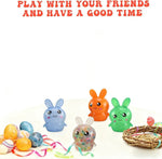BunnyBreeze Stressball-Set für Ostern – 4 Stück für Schreibtisch und Geschenkkorb