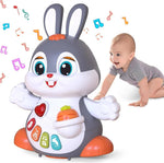 Musikalisches Kuscheltier-Häschen für Krabbelkinder von 6 bis 12 Monaten