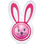 Bunte LED Sprungbälle mit Osterhasenmotiv – 12er Pack für Kinder