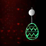 Bunte LED-Osterlichter für Fenster und Raumdekoration