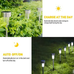 Solarbetriebene LED-Lichterketten für Garten und Außenbereich, 10er Set