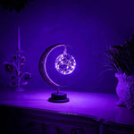 Komfortable 3D Mondlampe mit Detailreichem Oberflächendesign