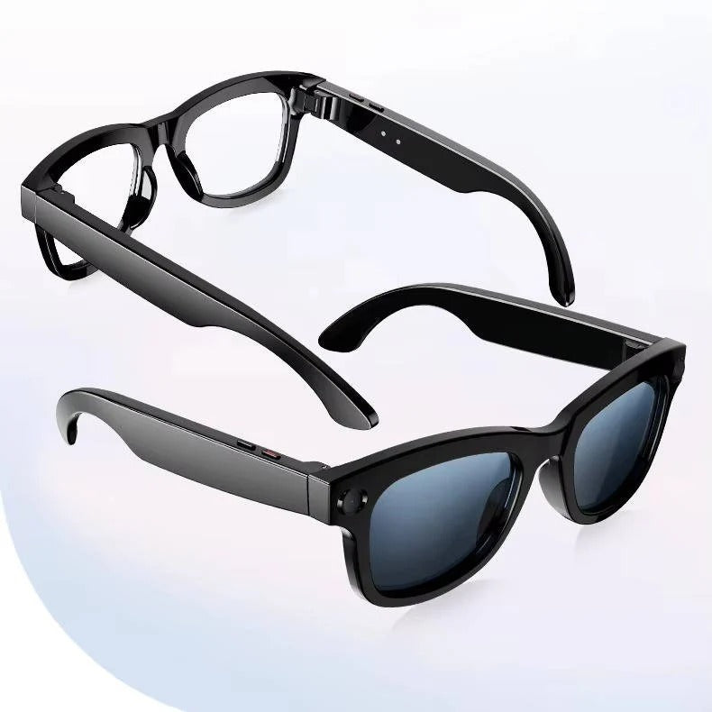 Intelligente Brille mit integrierter Kamera und Bluetooth Audio