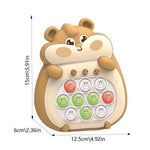 Interaktives Hamster-Puzzle für Kinder – 4 Spielmodi zur Geschwindigkeitssteigerung