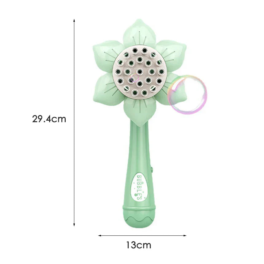 Bunte Seifenblasenblume für Kinder – Spaßige Blasenparty
