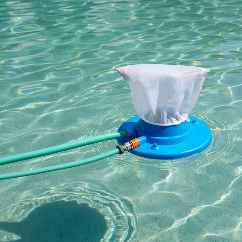 Effizienter Laubstaubsauger für Ihren Pool mit Gartenschlauchanschluss
