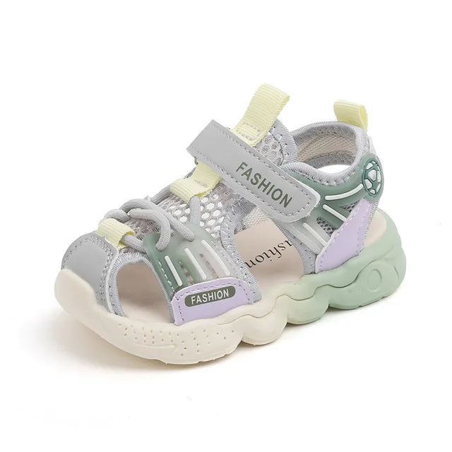 Atmungsaktive Kindersandalen für Jungen und Mädchen – Leichte, rutschfeste Sommerschuhe