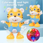 Tanzender Tiger mit Musik und Lichtern – Musikalisches Lernspielzeug