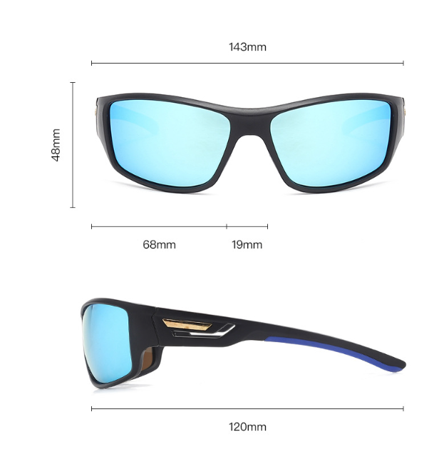 Polarisierte Militärsonnenbrille mit UV400 Schutz
