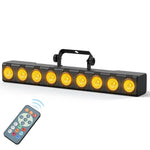 36W RGBW LED Lichtleiste mit Fernbedienung für Partys
