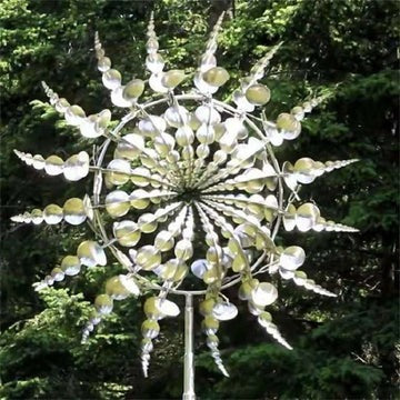 Zauberhafte Metall-Windmühle | Rostfreie Gartenkunst für jeden Wind