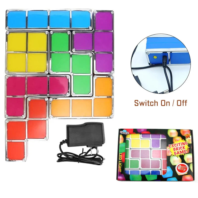 Modulare Tetris-Lampe – Kreative Leuchtblöcke für individuelles Design