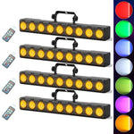 36W RGBW LED Lichtleiste mit Fernbedienung für Partys