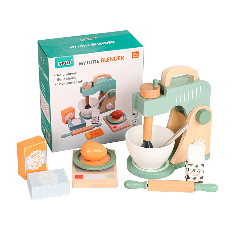 Küchenspielzeug Set mit Mixer und Zubehör – Mini Küchenhelfer