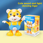 Tanzender Tiger mit Musik und Lichtern – Musikalisches Lernspielzeug