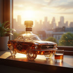 Eleganter Whiskey Dekanter im Mustang-Design für Ihre Hausbar