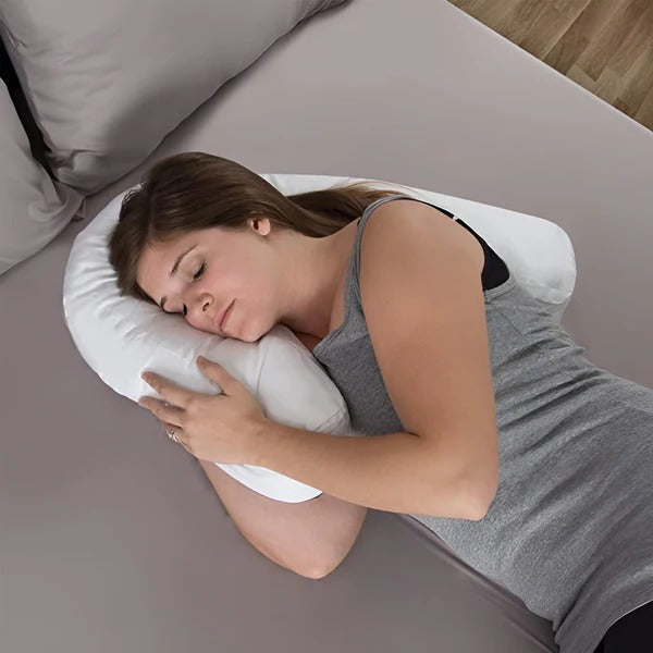 Seitenlage Kissen mit Ohrloch für Schlafende