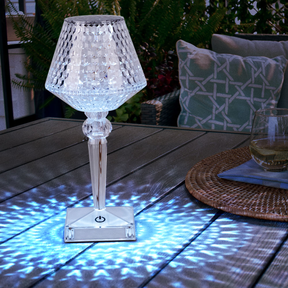 Elegant Crystal Table Lamp for Living Room and Bedroom