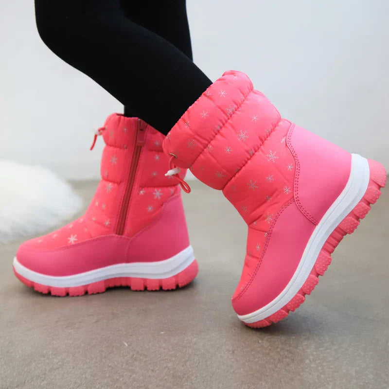 Schneestiefel für Damen und Mädchen – Rutschfest, warm und wasserdicht
