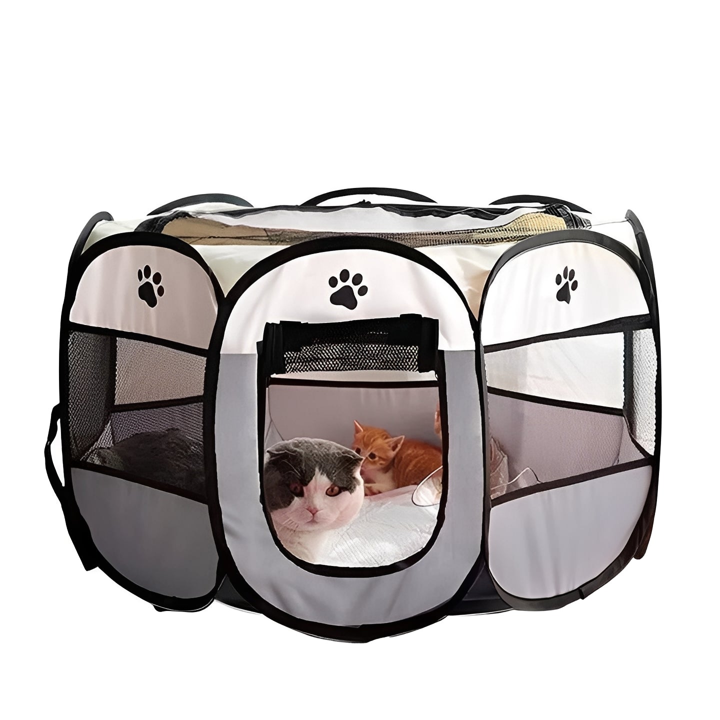 Sicheres Spielzelt für Katzen und kleine Hunde – Pop-Up Design