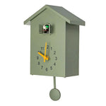 Stilvolle Wanduhr mit Vogelmotiv und einstellbarem Klang