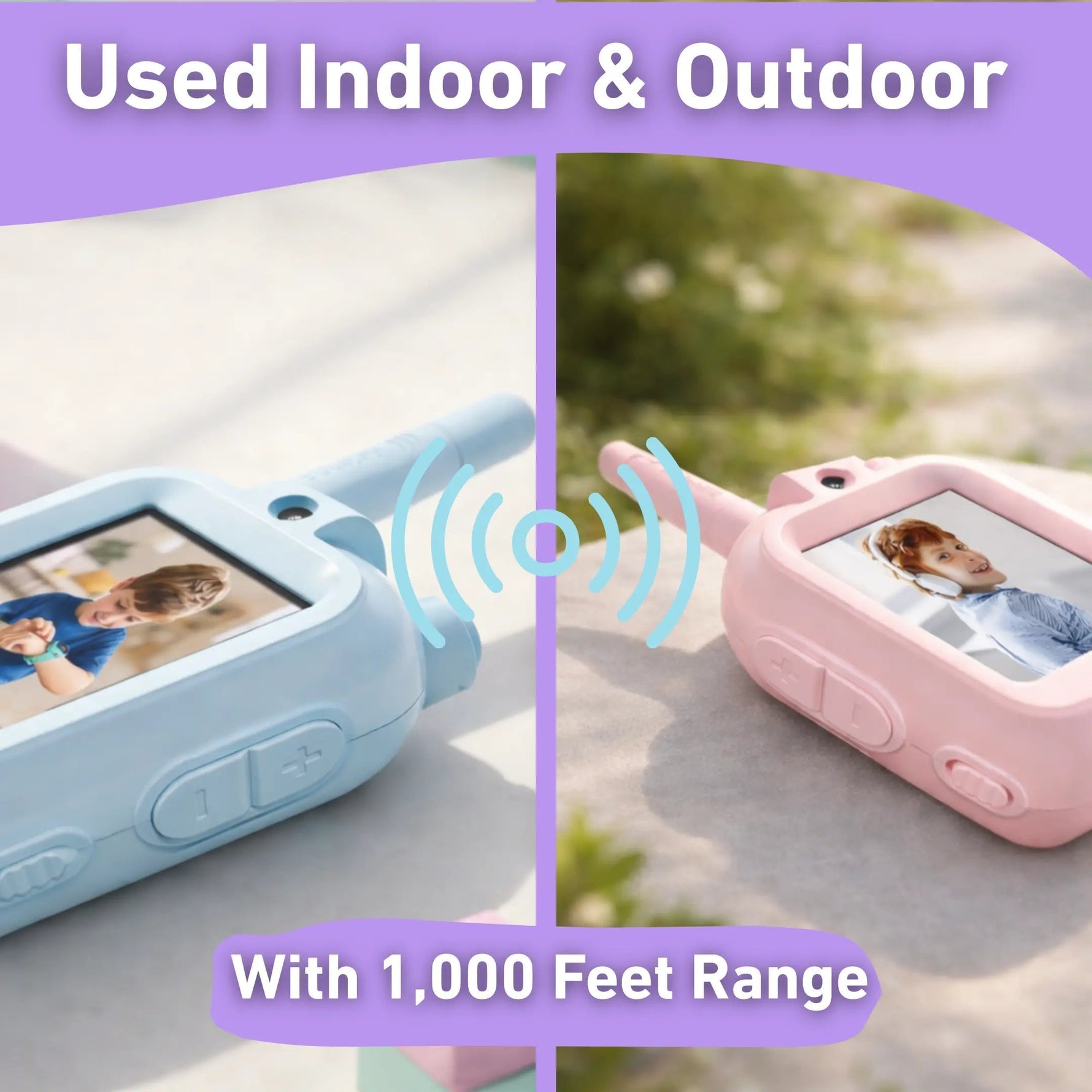 Interaktives Videokommunikationsgerät für Kinder | USB C Aufladung