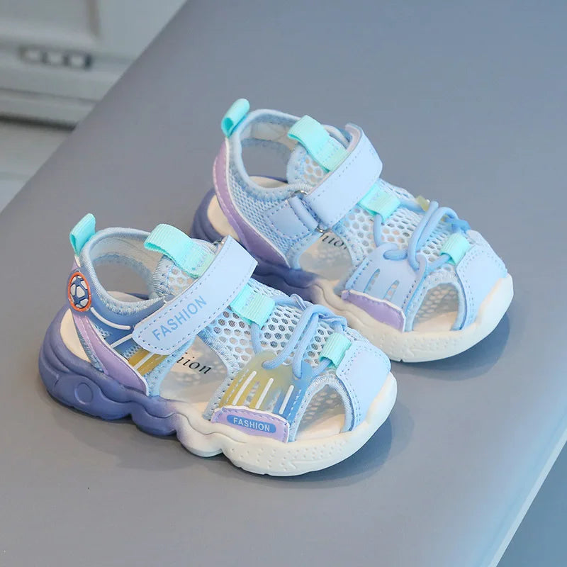 Atmungsaktive Kindersandalen für Jungen und Mädchen – Leichte, rutschfeste Sommerschuhe