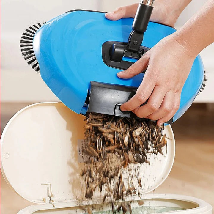 Akku-Staubsauger und Besen im 2-in-1 Design