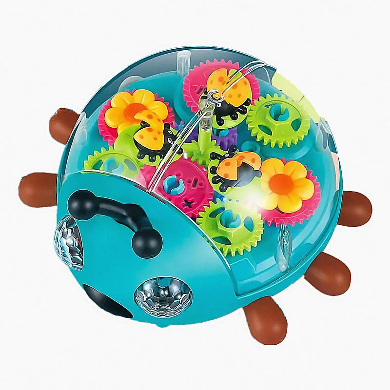 Mechanischer Käfer mit Licht und Musik zur Förderung motorischer Fähigkeiten
