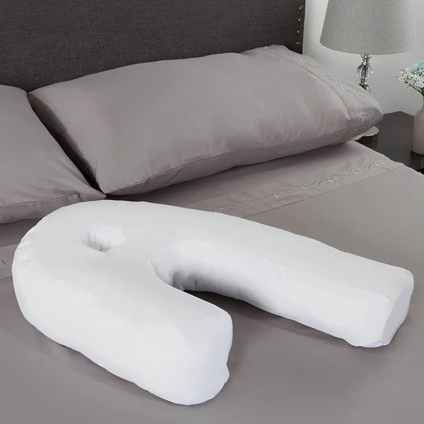 Seitenlage Kissen mit Ohrloch für Schlafende