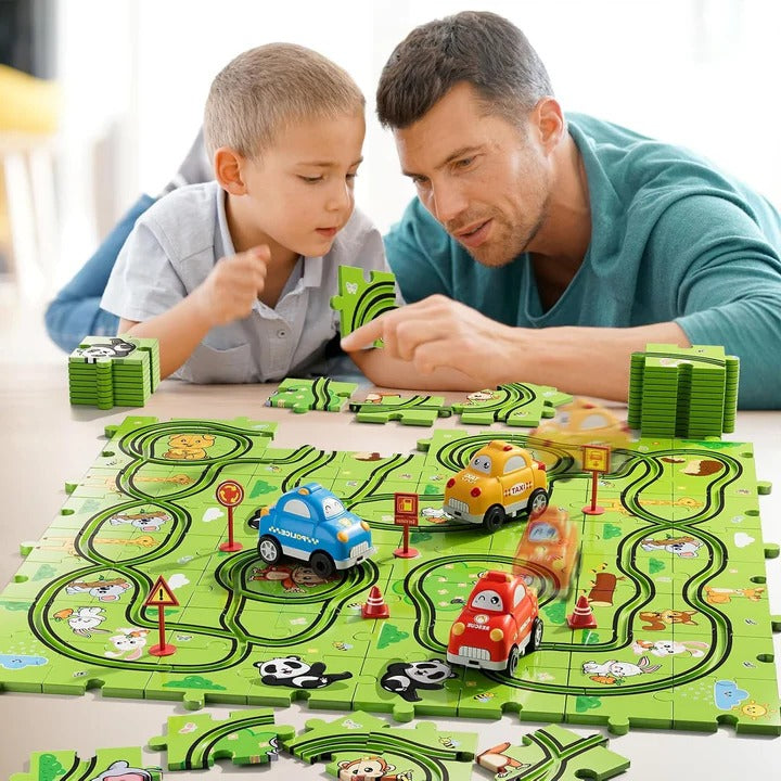 Buntes Lernpuzzle für Kinder