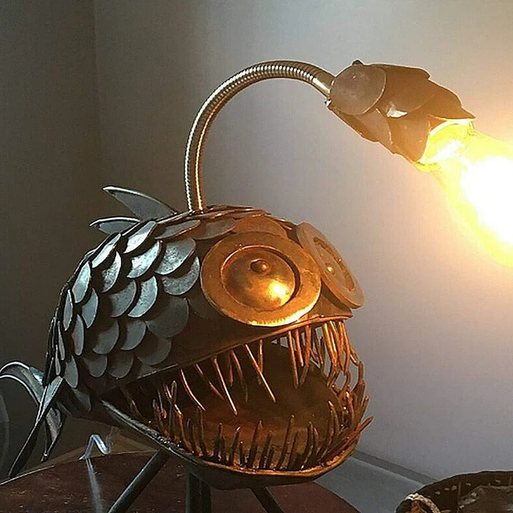 Anglerfisch Lampe – Kreative Lichtquelle für Zuhause