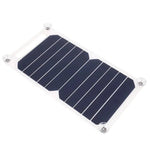 Tragbares USB-Akku mit wasserdichtem Solarpanel