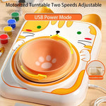 Töpfer-Set für Kinder – Elektrisches Set mit Zubehör