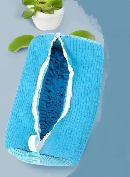 Wiederverwendbarer Waschbeutel für Schuhe