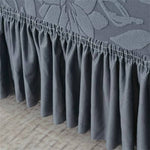 Sofabezug mit Sonnenblumenmuster und elastischem Sitz