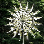 Wetterfester Garten-Windspinner aus Metall für eindrucksvolle Bewegung